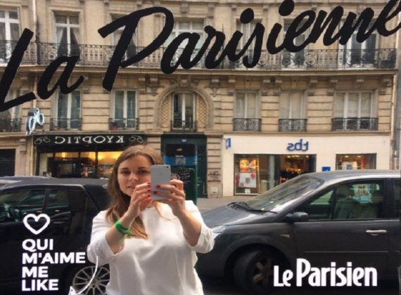 La Parisienne : des miroirs à selfie dans Paris