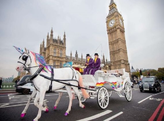 Des licornes pour se balader à Londres