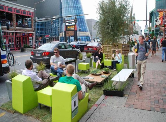 Bye Parking bétonnés ... Hello Park(ing) day !