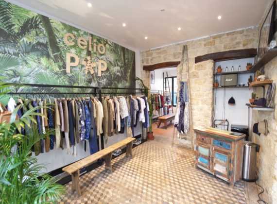 Celio pop, un pop-up store qui fait voyager