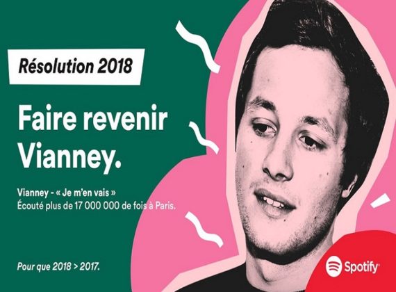 Spotify révèle ses résolutions pour l'année 2018
